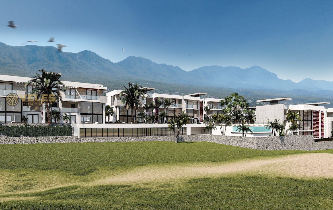 Buy property in North Cyprus. ST-102 Townhouse 1+1 in Esentepe, Veles