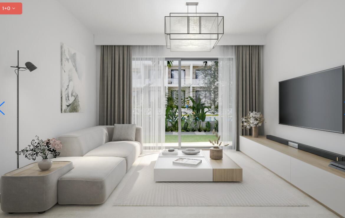 Апартаменты 1+1 в рассрочку в Dolce mare