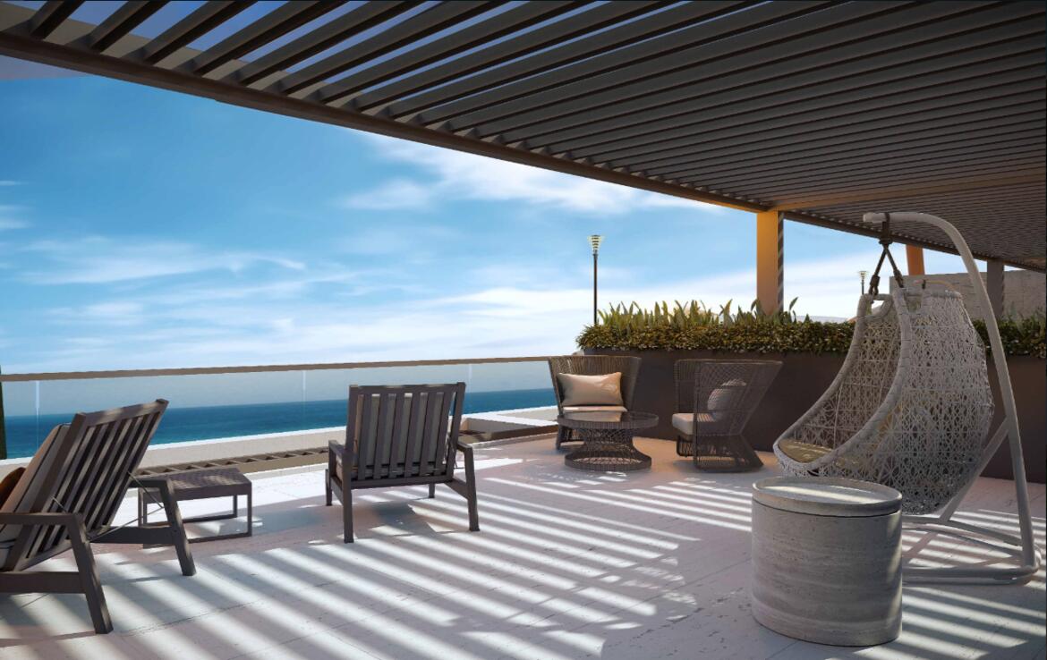 Апартаменты 1+1 у моря в комплексе Seafront